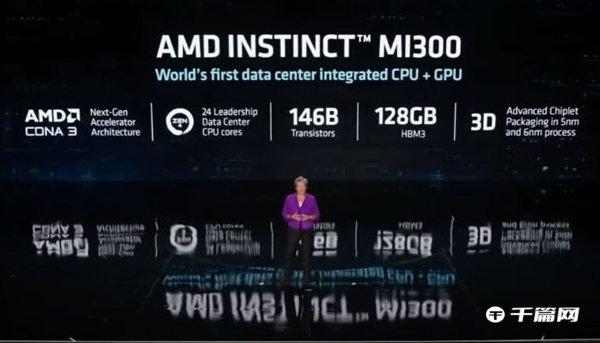 AMD下半年发布加速卡Instinct MI300系列