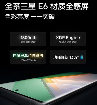 iQOO11支持2K 144Hz E6 全感屏，12月2日发布