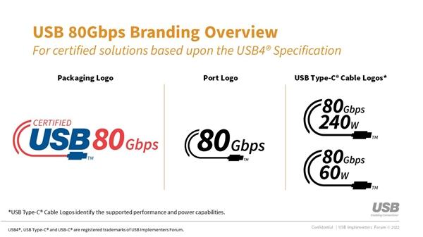 USB-IF组织正式发布了全新的USB4 v2.0标准规范