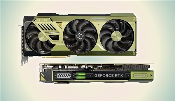 不知名小厂RTX 4090为防止下垂自带水平仪