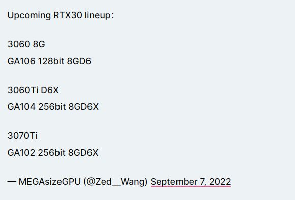 NVIDIA新款RTX 30系列显卡仍在筹备中