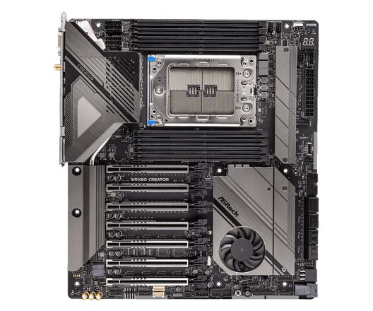 华擎正式推出Threadripper Pro 5000系列WRX80 Creator主板