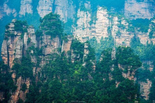 张家界旅游线路图