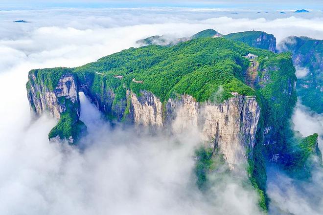 张家界旅游线路图