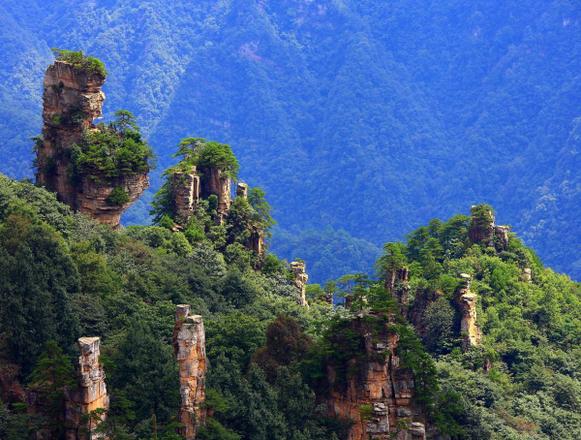 张家界有哪几个大景区