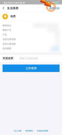 支付宝怎么查电费账单明细