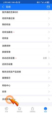 怎么取消花呗付款