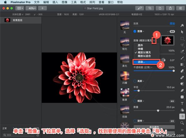 Pixelmator Pro?教程「151」，如何在 Pixelmator Pro?中应用图像效果？