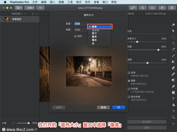 Pixelmator Pro?教程「155」，如何在 Pixelmator Pro?中更改画布大小？