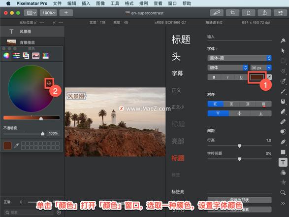 Pixelmator Pro?教程「165」，如何在 Pixelmator Pro?中更改字体大小？