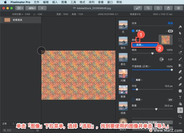 Pixelmator Pro?教程「150」，如何在 Pixelmator Pro?中应用式样效果？