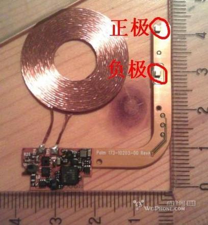 DIY iphone4内置无线充电,点金石改装iphone4无线充电