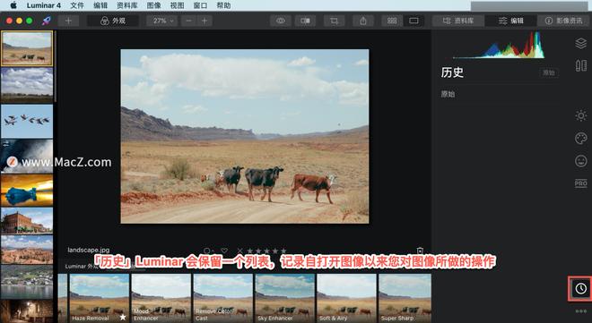 Luminar 4?教程「3」，认识 Luminar 4 编辑侧边栏