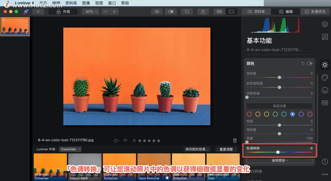 Luminar 4?教程「9」，如何在 Luminar 4 中?使用颜色工具？