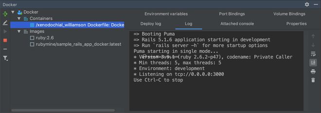 如何使用RubyMine中的Docker / Docker Compose?