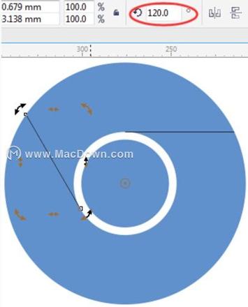 CDR实例教程：如何使用CorelDRAW 2019绘制谷歌浏览器Logo