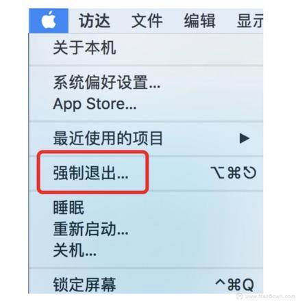 macOS实用技巧——教你六种方法强制退出无响应的程序？