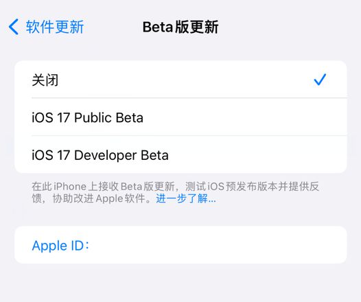 苹果 iOS 17.2 测试版如何更新升级到正式版？