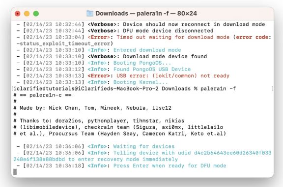 如何使用palera1n越狱？palera1n越狱 iOS 15.0 - 16.3.1教程