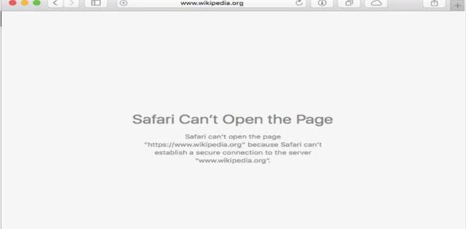 Safari重复出现网页错误（Mac、iPhone、iPad修复方法）