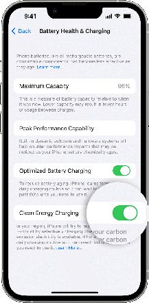 iOS 16.1正式版清洁能源充电功能怎么用？