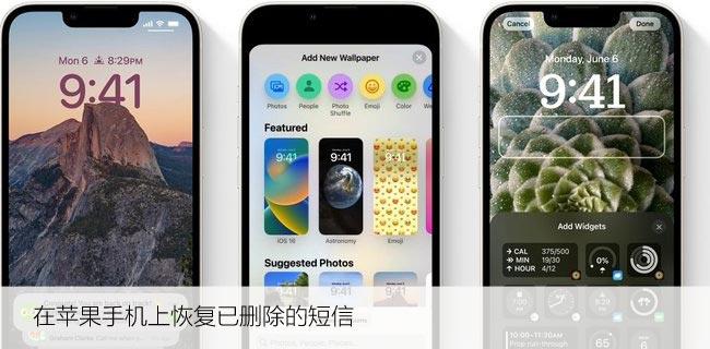 在苹果手机上恢复已删除的短信，iPhone上有妙招！