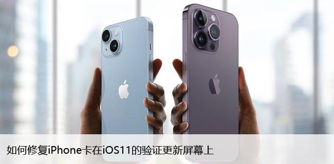 如何修复iPhone卡在iOS16的验证更新屏幕上