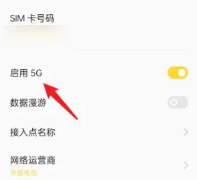 opporeno10pro+如何开启5g网络