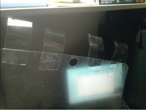 ipad透明胶定位贴膜法