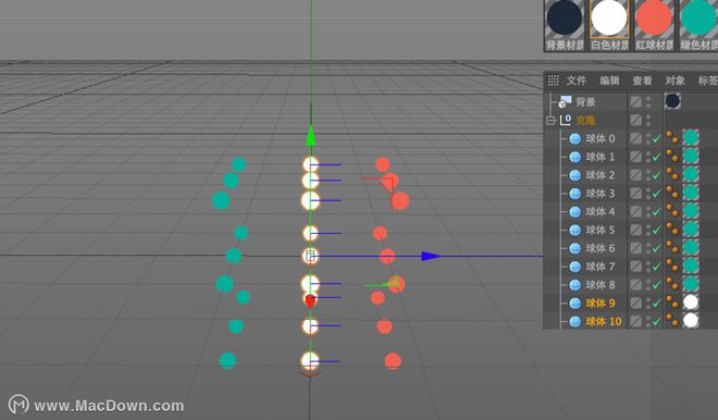 C4D基础入门-点运动图形动画教程