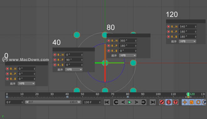 C4D基础入门-点运动图形动画教程