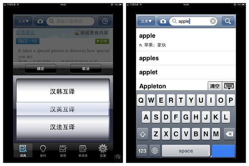 有道词典iPad版 移动翻译专家