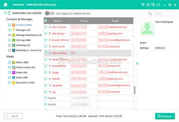 安卓手机数据意外丢失？FonePaw Android Data Recovery来帮你！