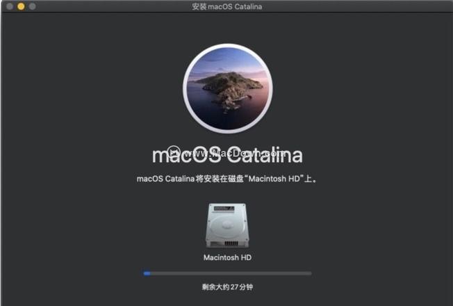 MacOS Catalina 10.15安装教程，启动U盘制作及安装方法