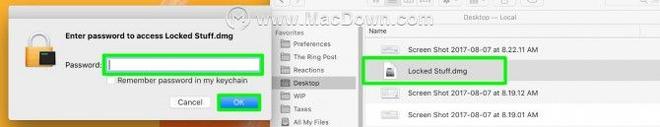 如何在Mac中使用密码保护文件夹