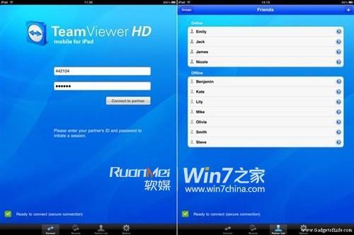 远程!怎样在 iPad 里免费用上Windows 7的方法