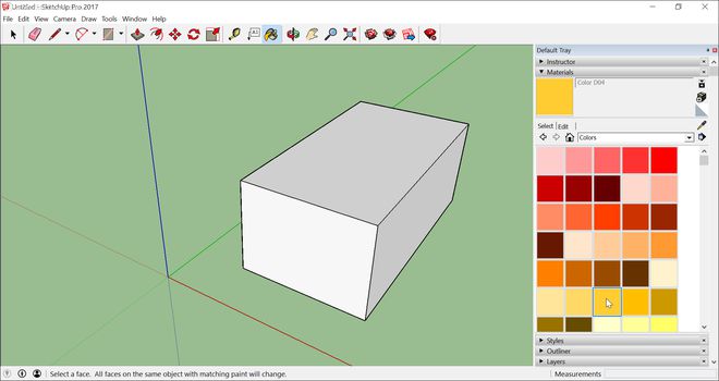 在SketchUp草图大师中创建第一个3D模型方法教程