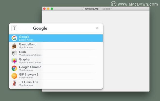 macOS 下最强大的启动器之一：LaunchBar