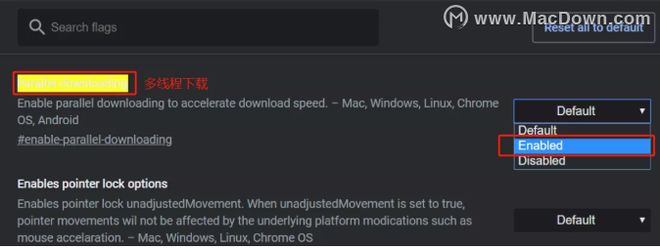 谁说谷歌浏览器下载速度慢？开启Chrome自带的多线程下载功能