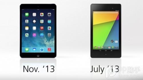 iPad mini2与Nexus7全方位对比