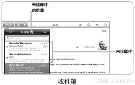 iPad使用Mail管理邮件的操作方法
