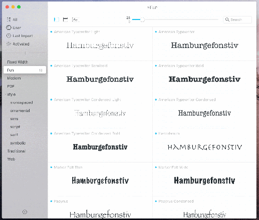 适用于Mac的最佳字体管理器