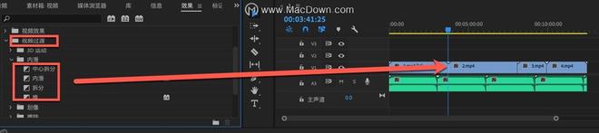 pr视频如何添加特效？Premiere视频转场特效的导入方法