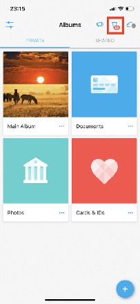从 Keepsafe 恢复照片