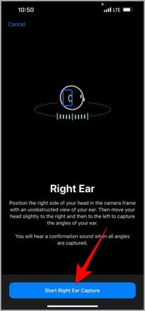 用于个性化空间音频的右耳捕捉