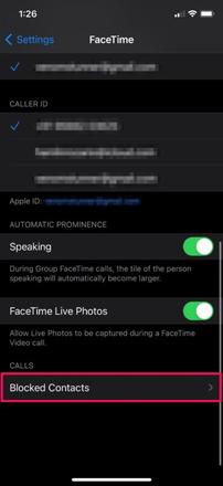 如何在 iPhone 和 iPad 上解除对 FaceTime 通话的阻止