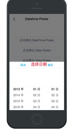h5 mint-ui 手机页面 用了 Datetime picker组件，怎么在头部中间位置加上‘选择日期’文案？？