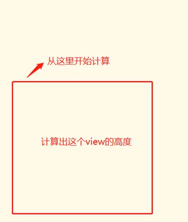 uniapp，如何计算view到底部的高度？