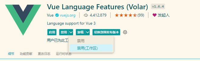 Vue Language Features (Volar)和Vetur有没有统一成一个插件?