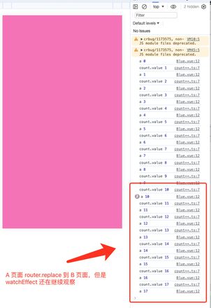 vue3 watchEffect 自动卸载时机引发的疑问？